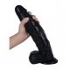 30cm deri kemerli zenci dildo